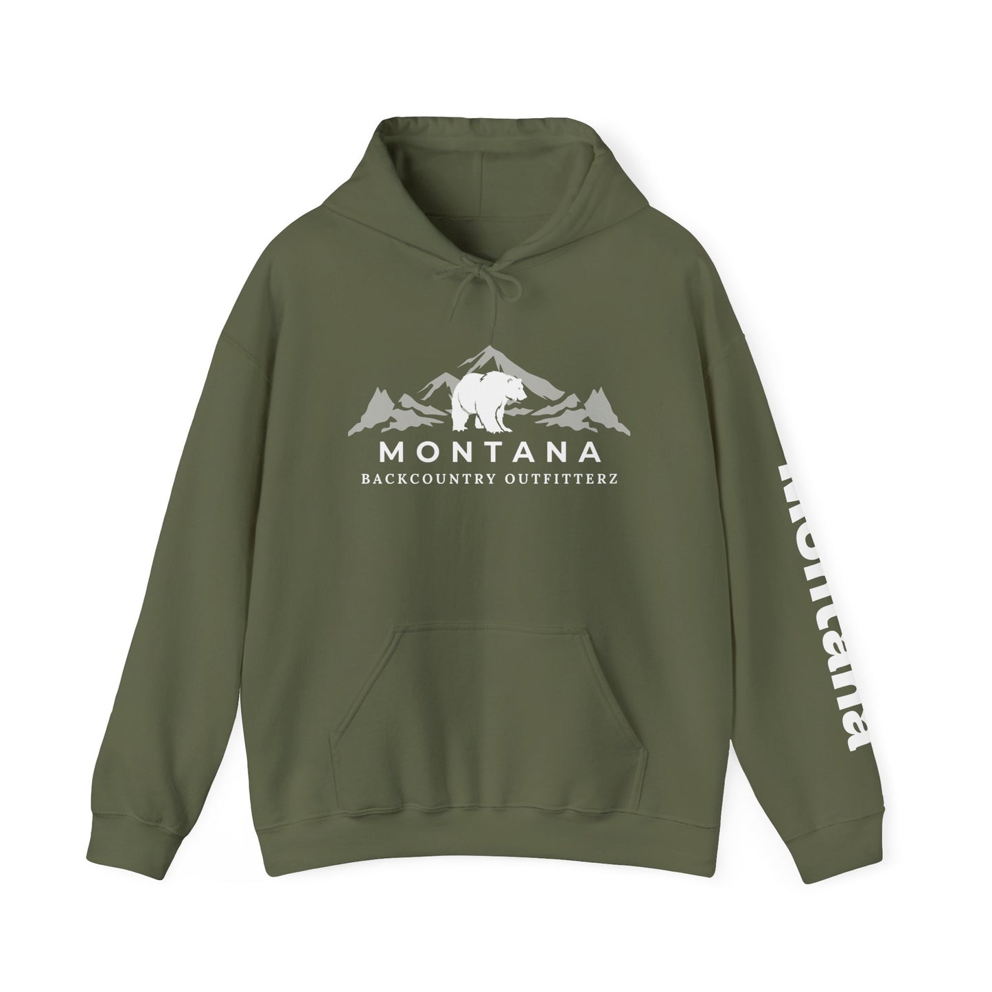 Montana Backcountry Outfitterz Hoodie - Big Sky Country Fall Nights