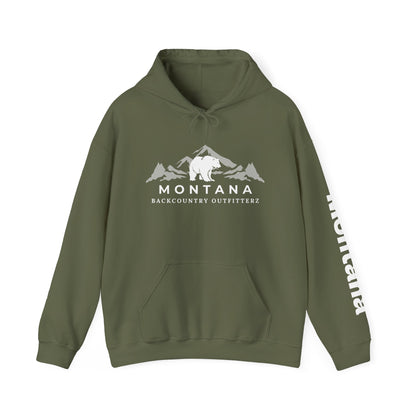 Montana Backcountry Outfitterz Hoodie - Big Sky Country Fall Nights