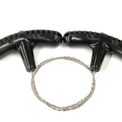 Manual Hand Steel Travel Tools Outdoor Camping Hiking Rope Chain Saw Practical Portable Emergency Survival Gear Steel Wire Kits