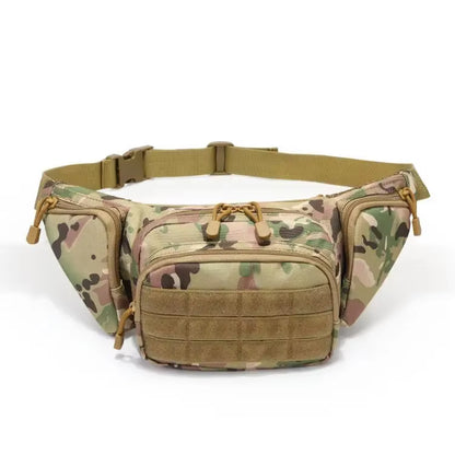 Hunting Waist Bag Men'S Tactical Fanny Pack Water-Proof Molle Hiking Climbing Mobile Phone Belt Pack Outdoor Sport Combat Bags