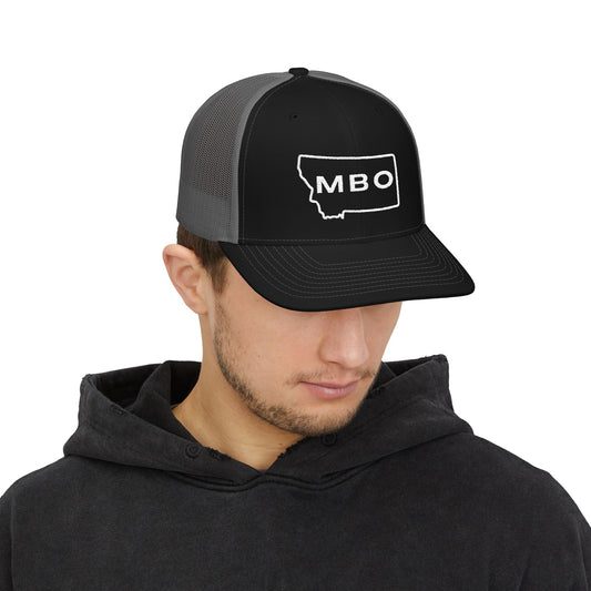 MBO Snapback Trucker Cap, Stylish Hat for Outdoor Adventures, Sports Events, Casual Wear, Perfect Gift for Him/Her