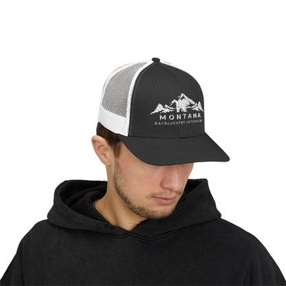 Montana Backcountry Outfitterz- Richardson 112 snap back trucker hat