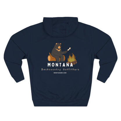 Cozy Bear Camping Hoodie - Perfect Gift for Nature Lovers, Outdoor Adventures, Camping Trip, Fall Celebrations, Animal Enthusiasts