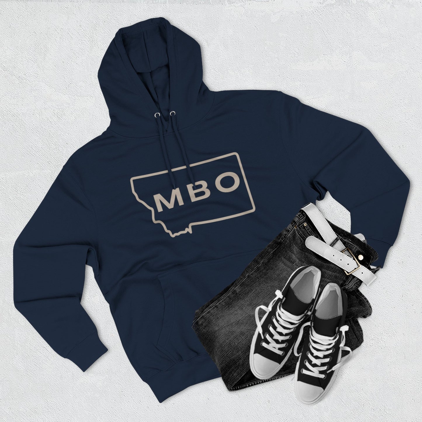 Montana-Themed Fleece Hoodie, Cozy Winter Wear, Outdoor Adventure Sweatshirt, Gift for Nature Lovers, Perfect for Camping & Hiking