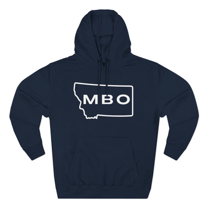 Montana Bear Fleece Hoodie | Cozy Winter Wear, Outdoor Adventure Gear, Perfect for Gift Giving, Travel Souvenir, Casual Outfit