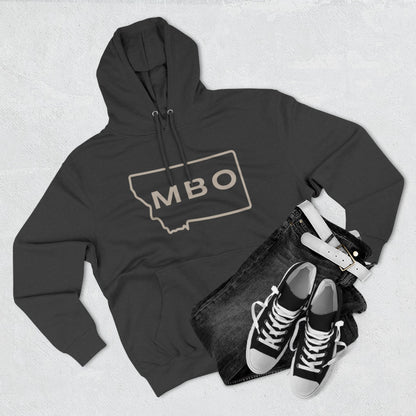 Montana-Themed Fleece Hoodie, Cozy Winter Wear, Outdoor Adventure Sweatshirt, Gift for Nature Lovers, Perfect for Camping & Hiking