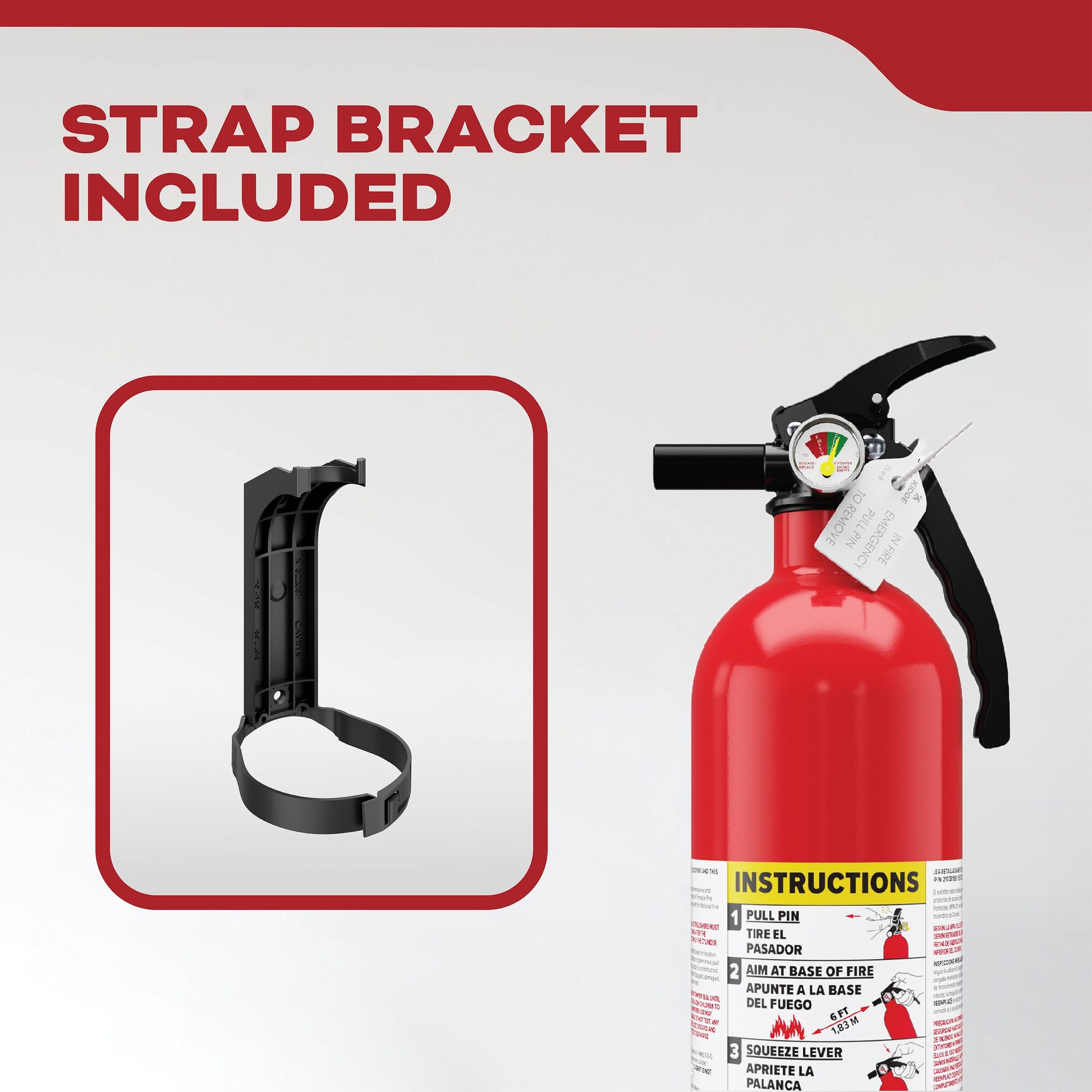 Basic Fire Extinguisher for Home, Residential 1A10BC