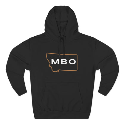 Montana Bear Fleece Hoodie - Cozy Outdoor Wear, Perfect for Nature Lovers, Hiking, Gifts for Adventurers, Casual Style