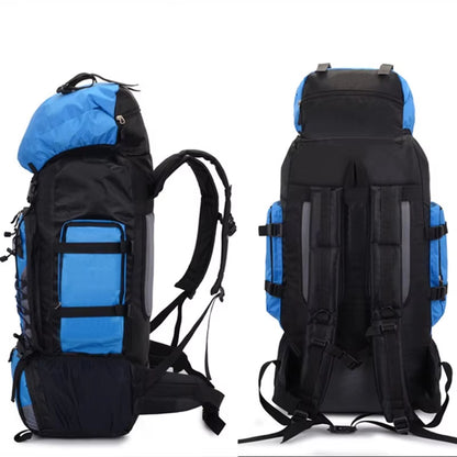 90L Large Capacity Outdoor Backpack Waterproof Mountaineering Camping Trekking Hiking Backpack Rucksack Travel Sport Blaso Bag