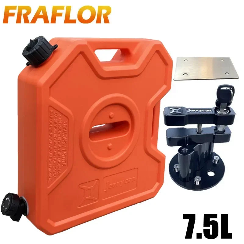 Convenient 7.5L Liters Car Mounted Water Can with Water Tap for Camping Drinking Outdoor Bucket Portable Pure Water Storage Tank