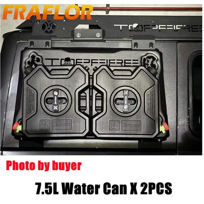 Convenient 7.5L Liters Car Mounted Water Can with Water Tap for Camping Drinking Outdoor Bucket Portable Pure Water Storage Tank