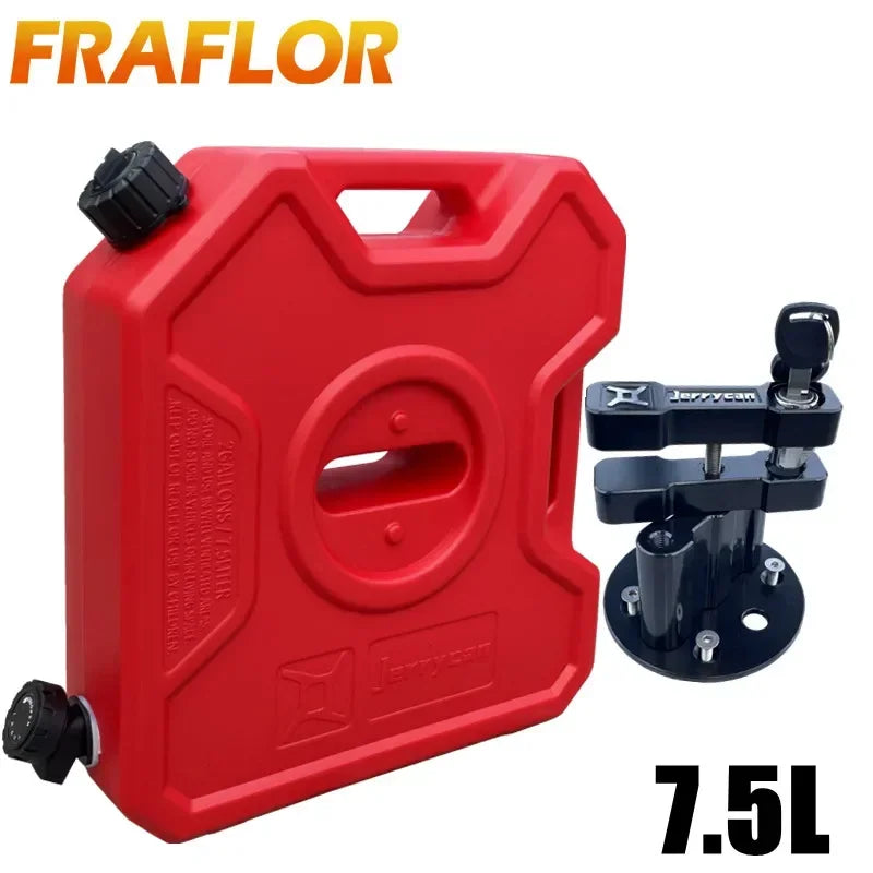 Convenient 7.5L Liters Car Mounted Water Can with Water Tap for Camping Drinking Outdoor Bucket Portable Pure Water Storage Tank