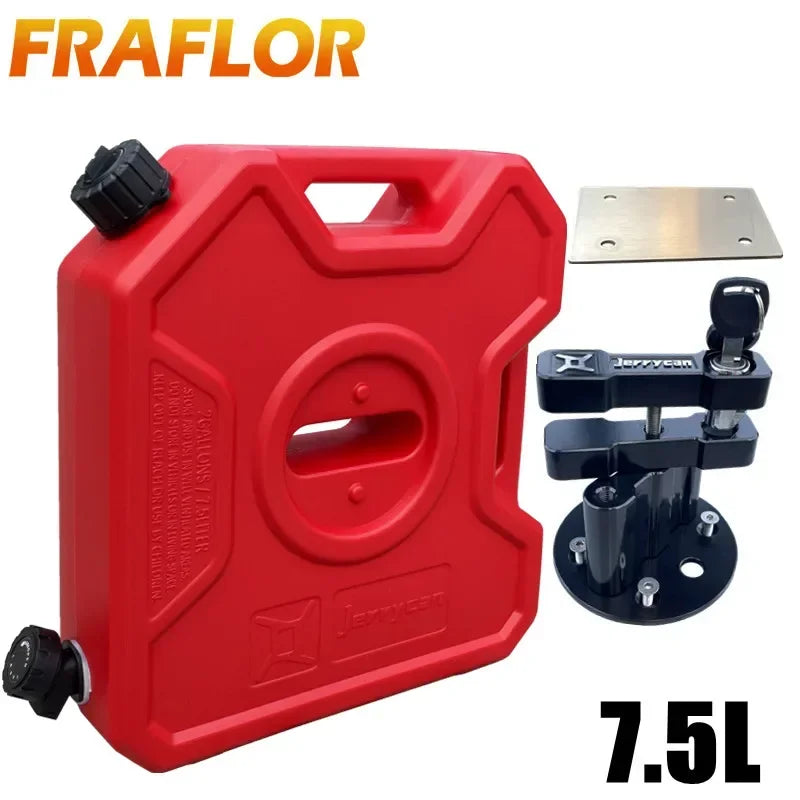 Convenient 7.5L Liters Car Mounted Water Can with Water Tap for Camping Drinking Outdoor Bucket Portable Pure Water Storage Tank