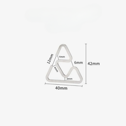 Camping Circular Hook Ultralight Hiking Supplies Stainless Buckle Multifunctional Travel Equipment Strongly Bearing Hook