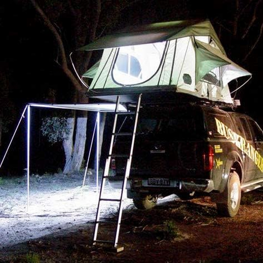 Dimmable LED Camping Light Flexible Strip IP68 with Mounting Jacket - 1300 Lumen - IP68 Dual-Protection Water Resistanc Perfect for RV Camping and Overland