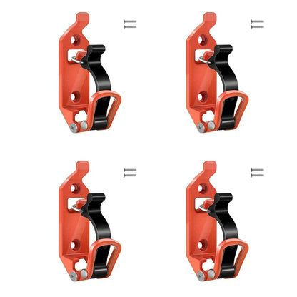 2-4PCS Tool Fixing Bracket Wall Mounting Bracket Shovel Ax Quick Release Clamp Shovel Bracket Car RV Boat Home Accessories