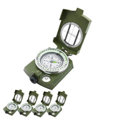 1-10PCS Versatile Tactical Survival Military Compass Waterproof and Durable, Pocket-Sized Transmission Aiming Compass for Hiking