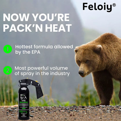 Bear Spray, Outdoor Camping and Hiking Protection, Easy to Carry