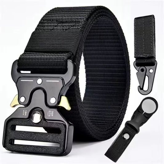 New Outdoor Multi-Function Belt Buckle Hiking Backpack Nylon Hanging Buckle Men'S Tactical Belt Accessories New Keychain