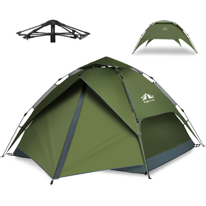 3-4 Person Pop up Tent - Easy Setup Instant Tent for Camping and Hiking