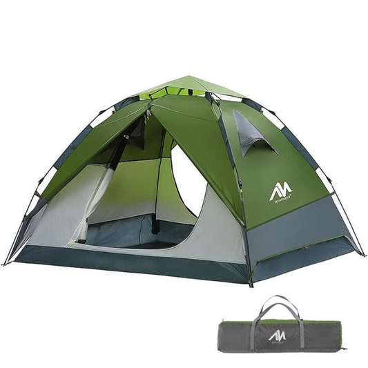 3-4 Person Pop up Tent - Easy Setup Instant Tent for Camping and Hiking