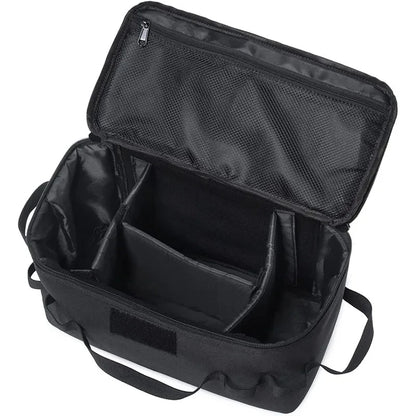Outdoor Camping Storage Bag Large Capacity Gas Stove Canister Pot Carry Bag Sack Picnic Bag Cookware Utensils Organizer