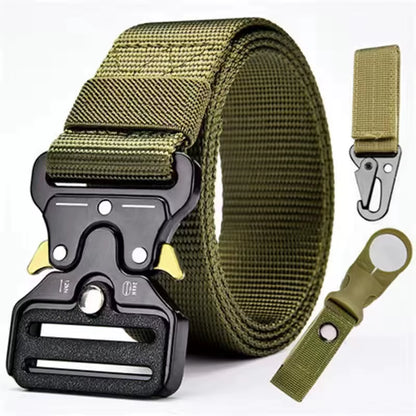 New Outdoor Multi-Function Belt Buckle Hiking Backpack Nylon Hanging Buckle Men'S Tactical Belt Accessories New Keychain