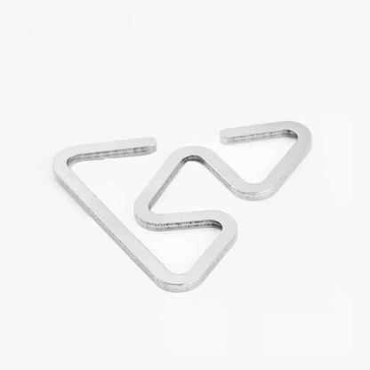 Camping Circular Hook Ultralight Hiking Supplies Stainless Buckle Multifunctional Travel Equipment Strongly Bearing Hook