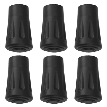 6/12Pcs Non-Slip Trekking Sticks Protector Cap Tip Walking Stick Bottom Pads Cover Buffer Lightweight for Climbing Hiking