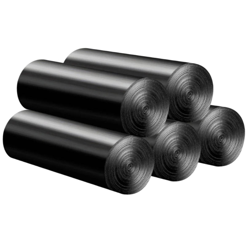 1-5Rolls Degradable Garbage Bags Outdoor Folding Toilet Garbage Bag Environmentally Friendly Biodegradable Camping Travel Suppli