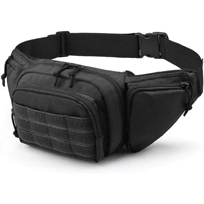 Hunting Waist Bag Men'S Tactical Fanny Pack Water-Proof Molle Hiking Climbing Mobile Phone Belt Pack Outdoor Sport Combat Bags